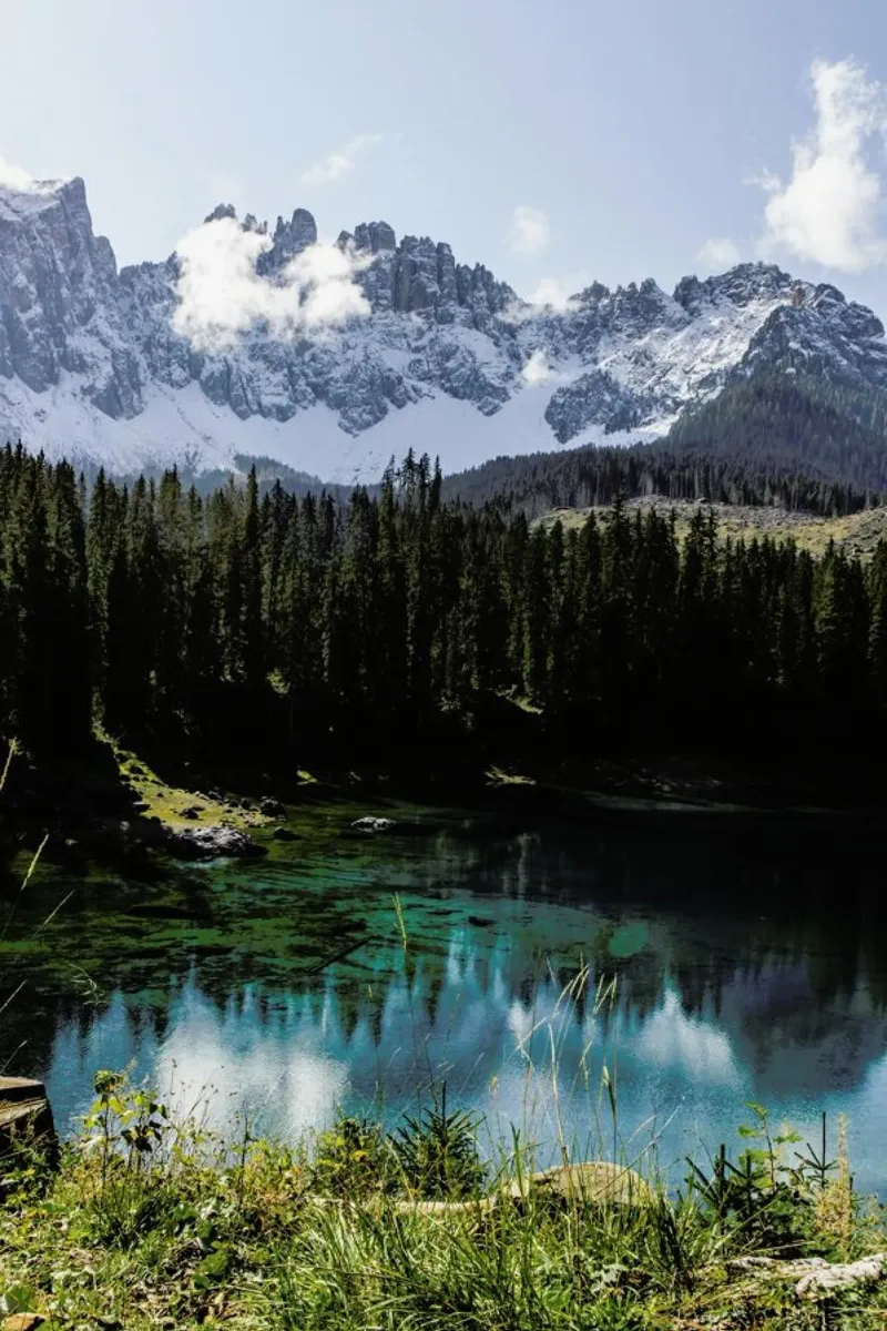 Karersee by Reisevergnügen acrylic glass by Reisevergnügen