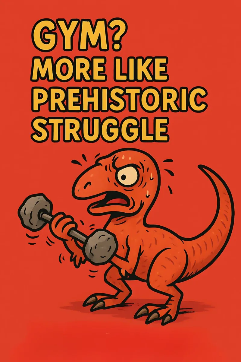 Meme divertente Eoraptor pellicola backlit da Funny Humor Art