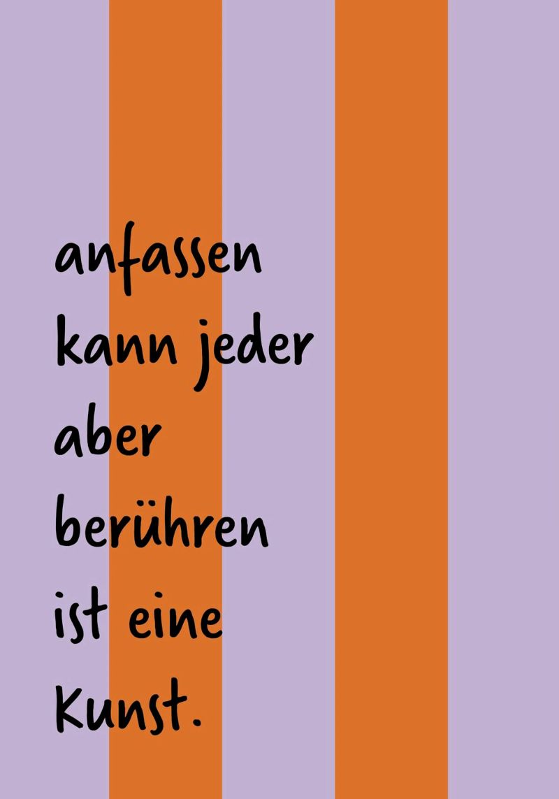 Tiefe. Poster von FRICKE DESIGN