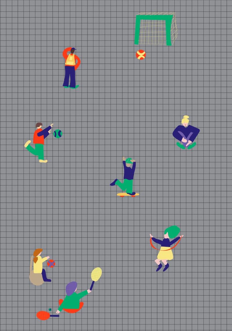 school. poster de FRICKE DESIGN
