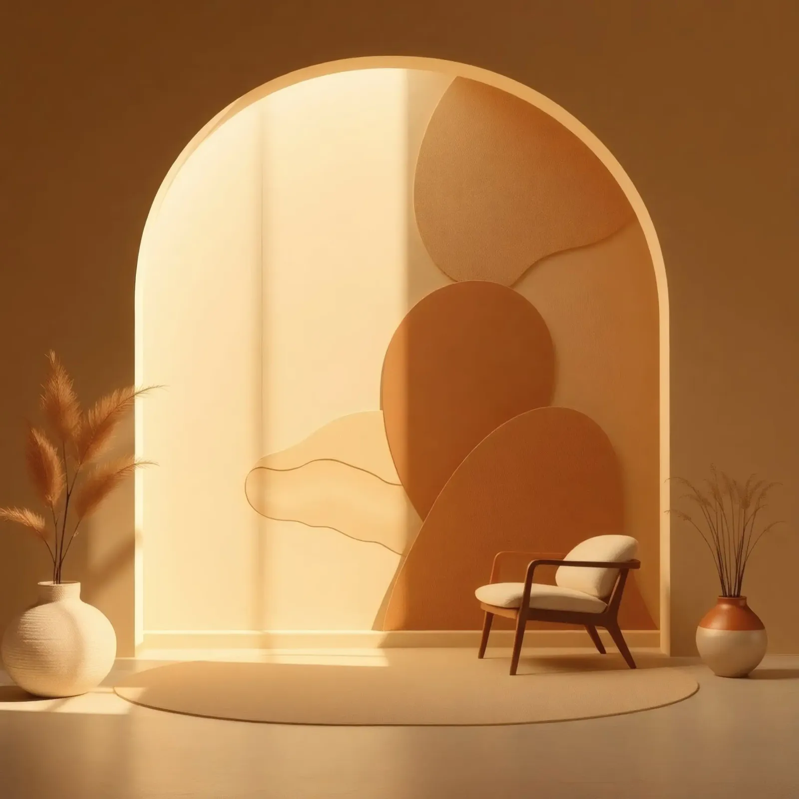 des feuilles d'automne dans les tons orange et jaune hahnemühle de DesignDoodle