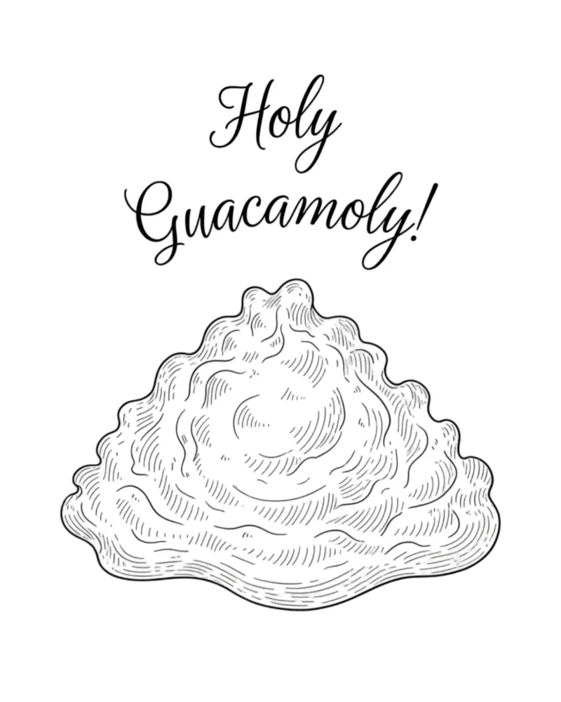 Holy Guacamoly!: An Avocado's Revelation pellicola backlit da FruityNoodly