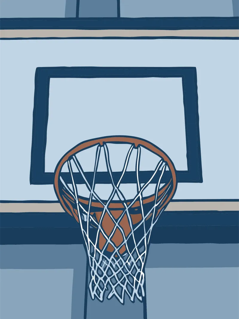 Playing Basketball hahnemühle by SPORTS ONLY
