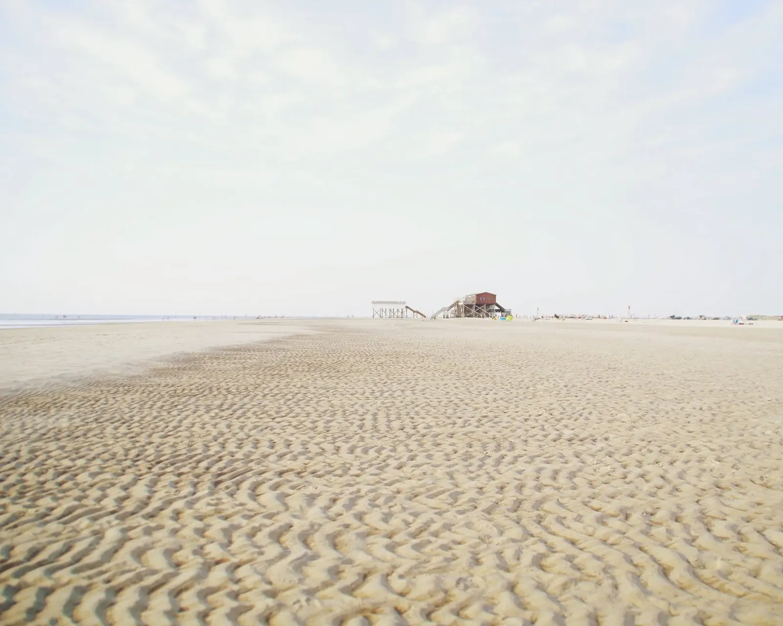 St. Peter Ording #02: Beach Escape & Sand Ripples pellicola backlit da zenitt