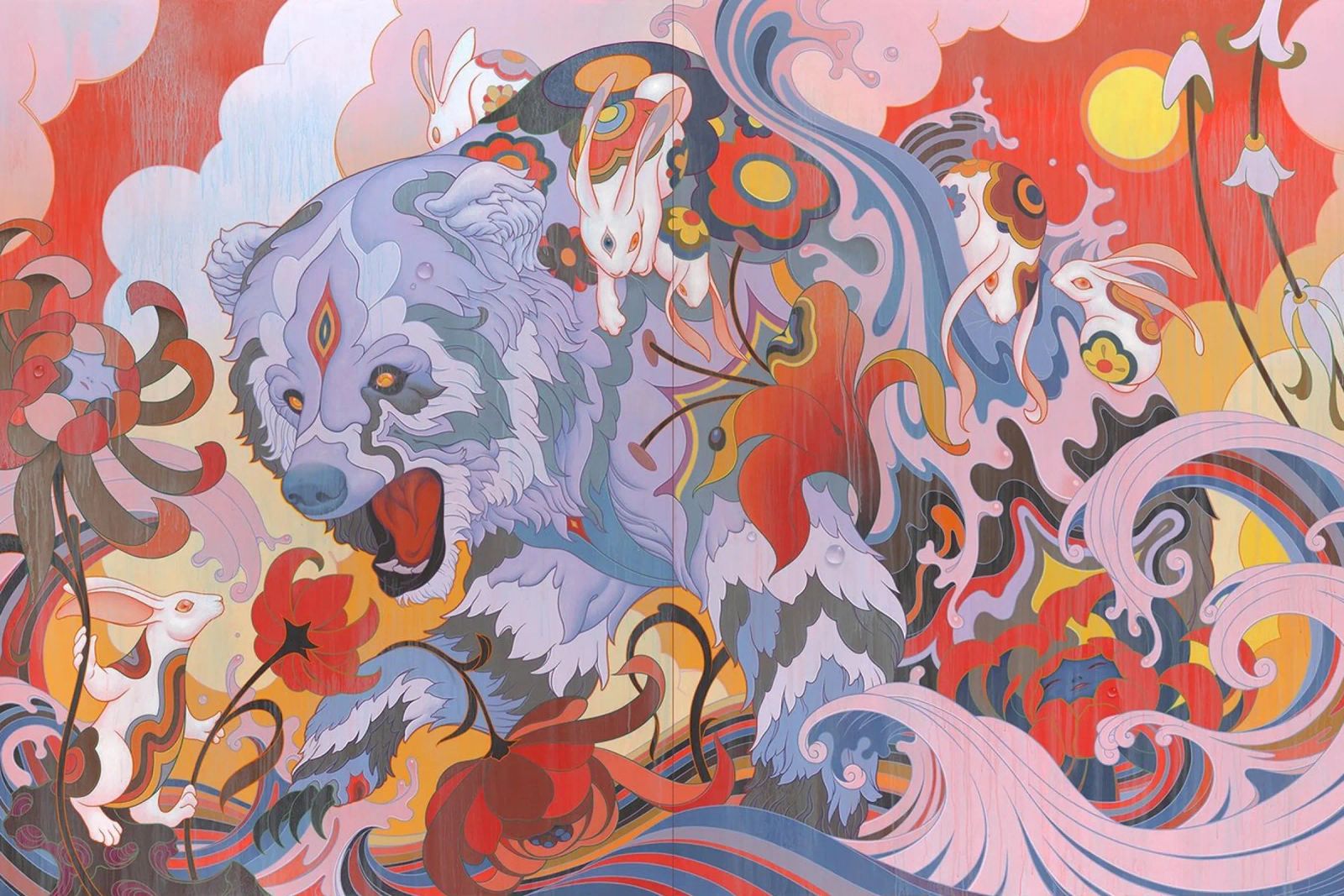 James Jean Bear poster by Stuart
