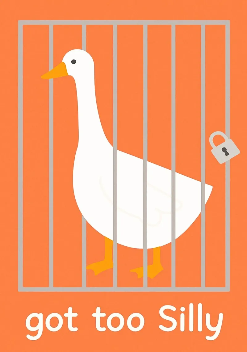Go Too Silly Goose metacrilato de the gan gan