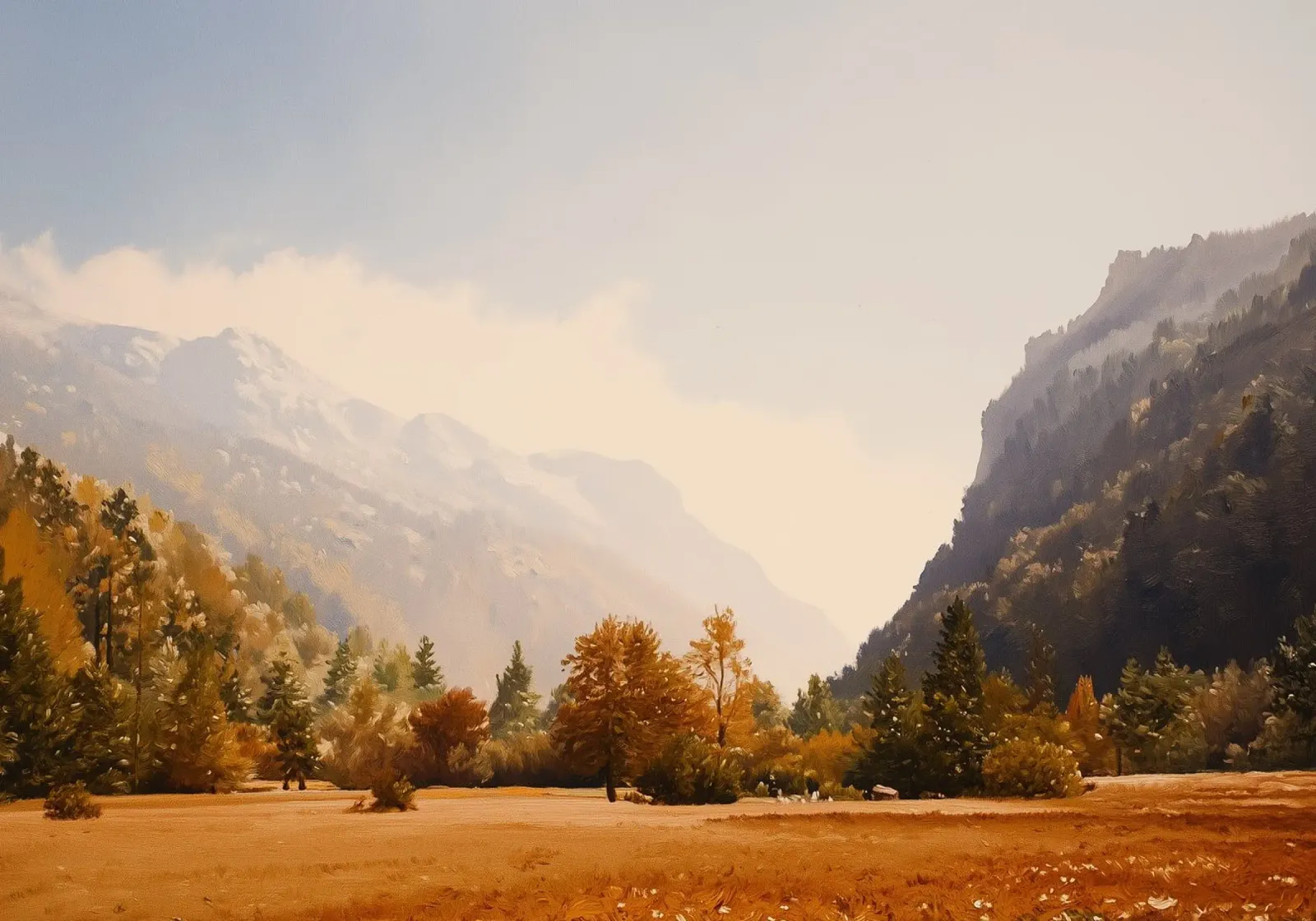 Nepal’s Valley: Himalayan Serenity pellicola backlit da FujiBrush