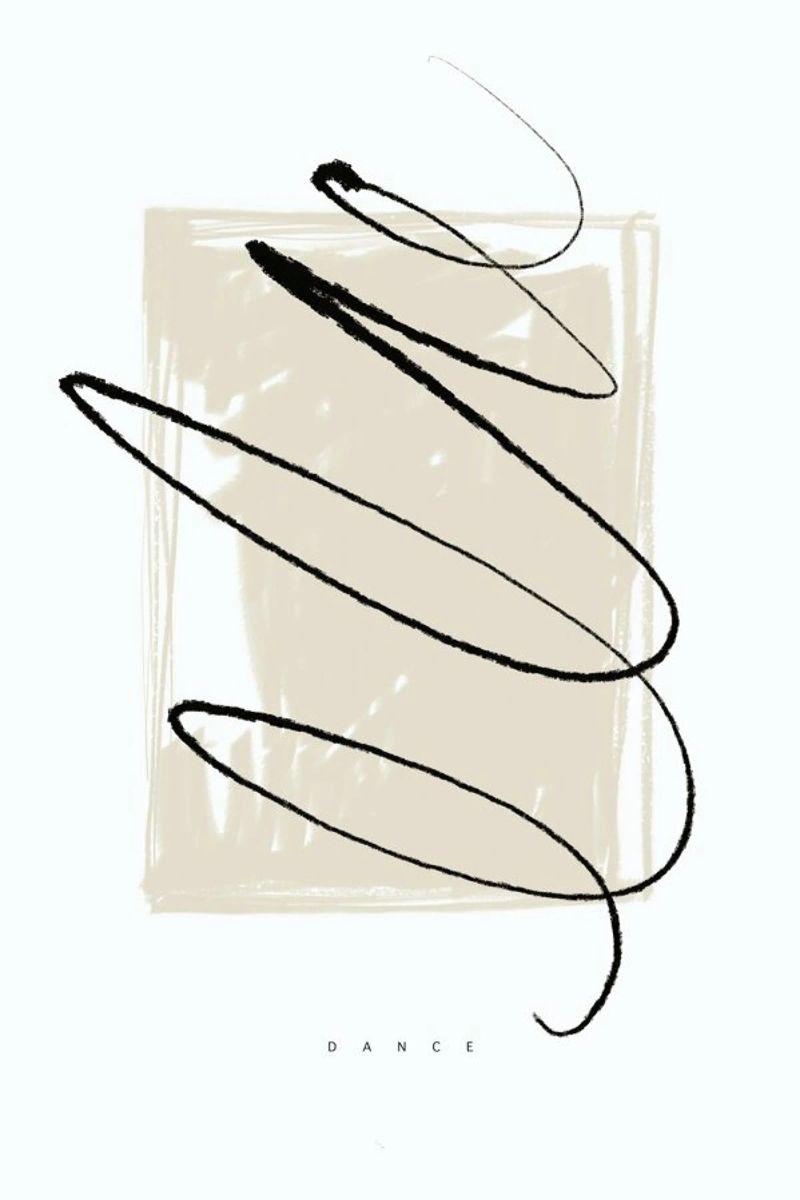 Dance Leinwand von Graphite