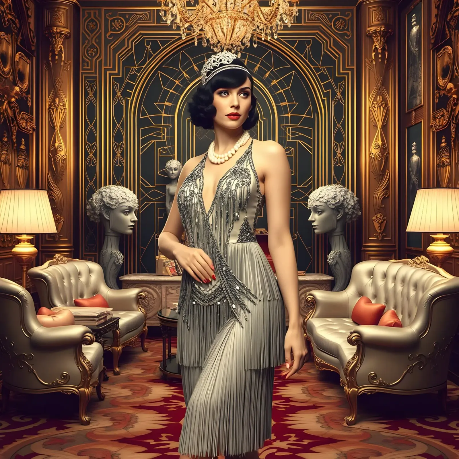 La Flapper pellicola backlit da Anita's Dream