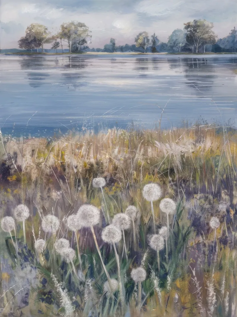 Campo di semi che sussurrano plexiglass da Obisidian Brush