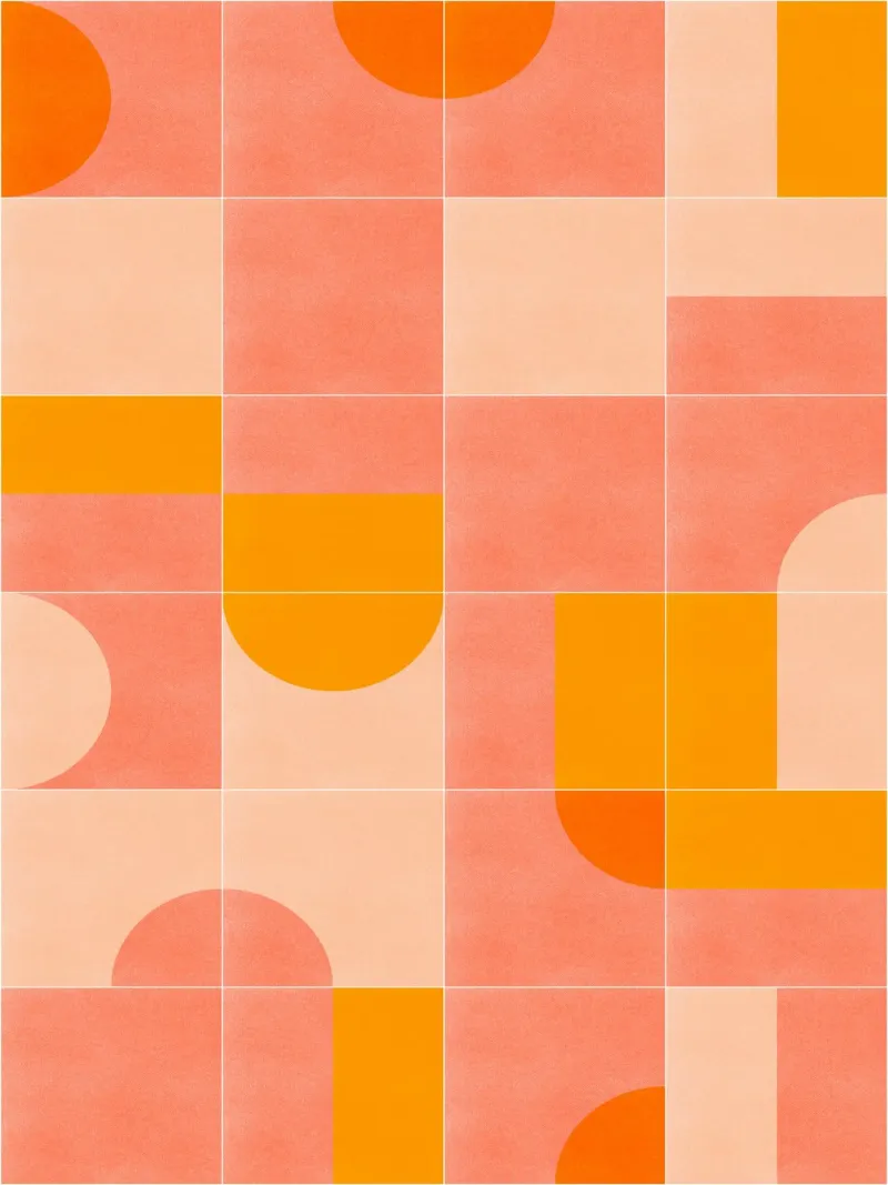 Retro Tiles 03 alluminio dibond da designdn