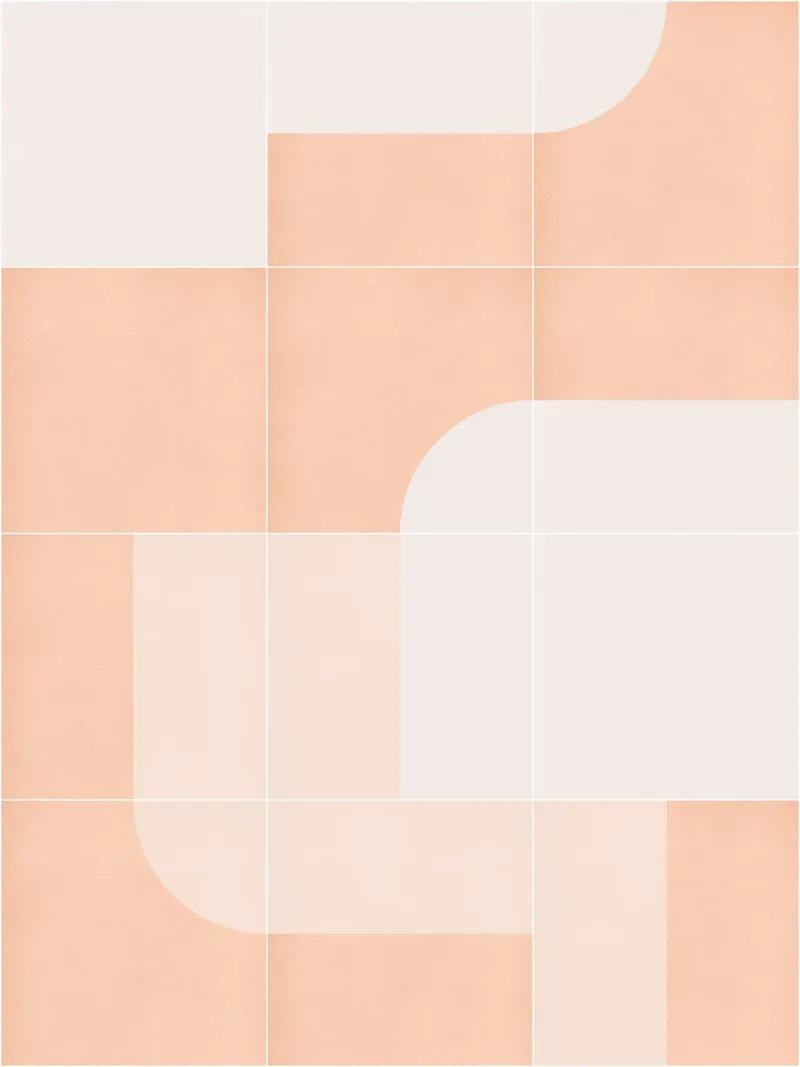 Retro Tiles 04 alluminio dibond da designdn