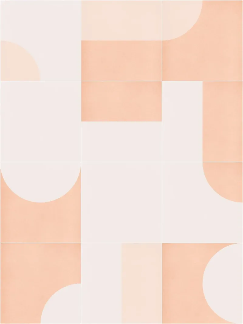 Retro Tiles 05 alluminio dibond da designdn