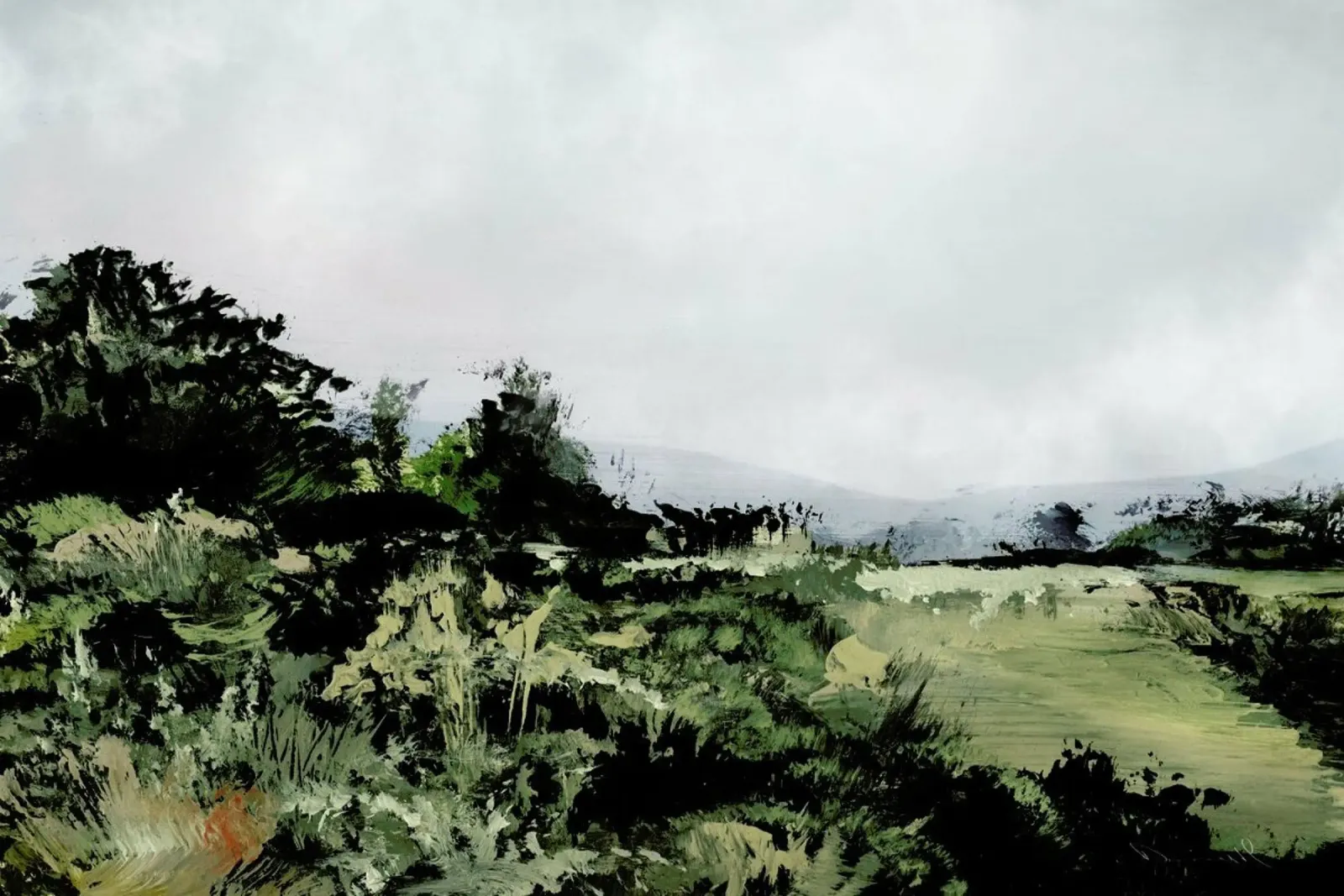 The Garden hahnemühle by Dan Hobday