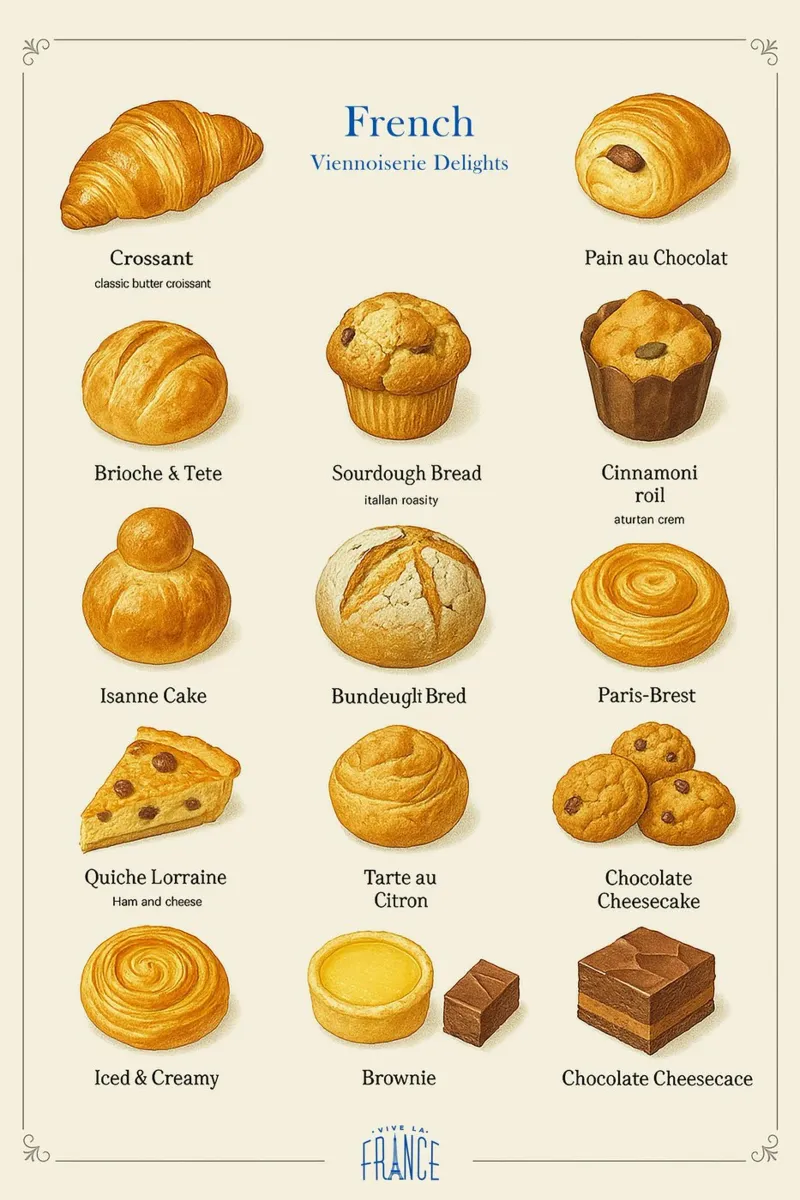 Pasticceria viennese poster con telaio in alluminio da Attaboy Dsgn