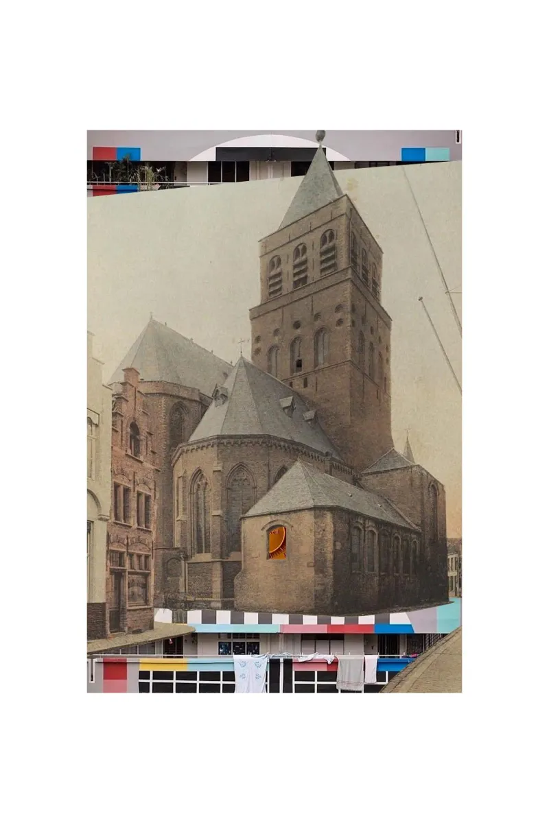 St-Jakobs poster con telaio in legno da fortrart