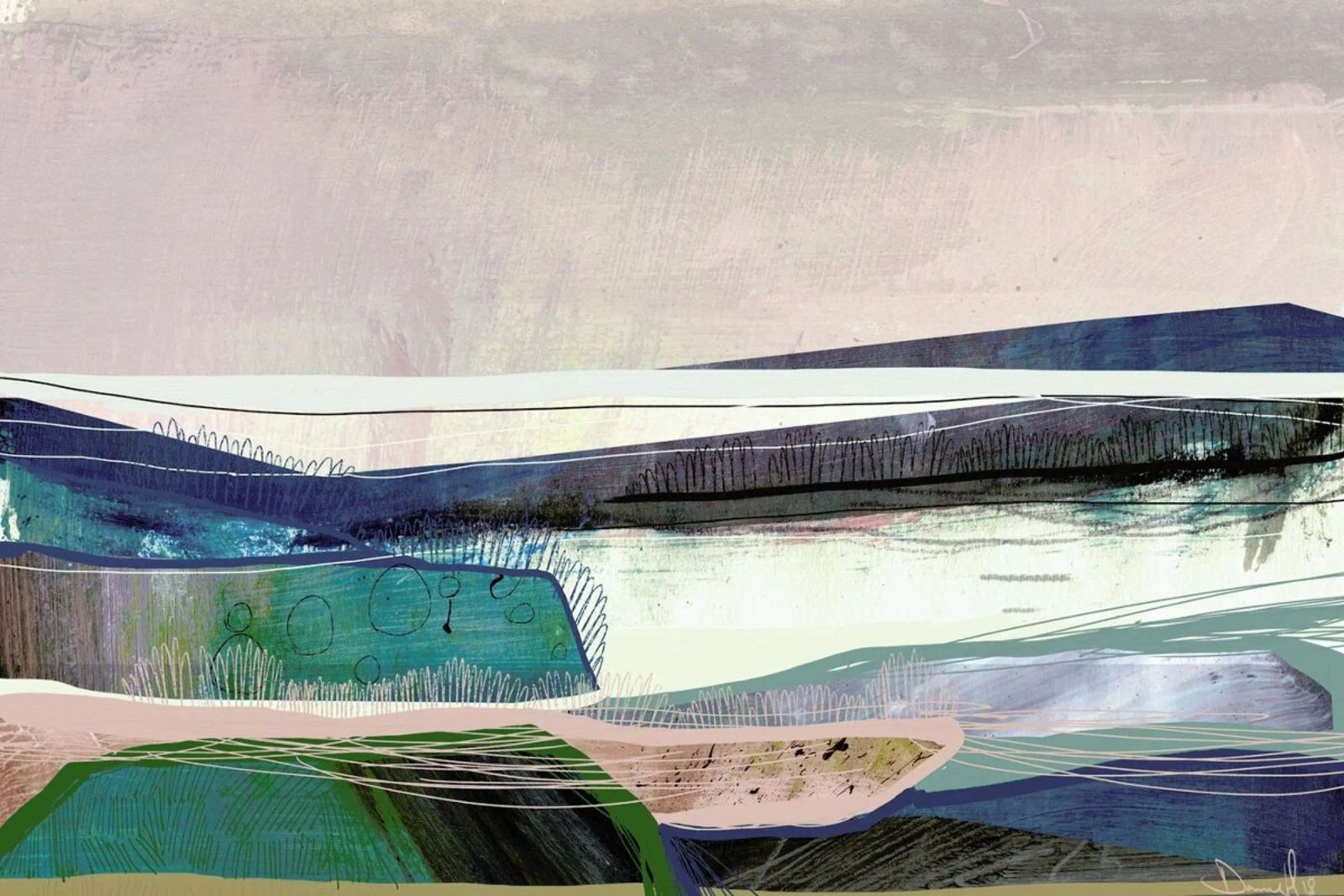 Bay poster by Dan Hobday