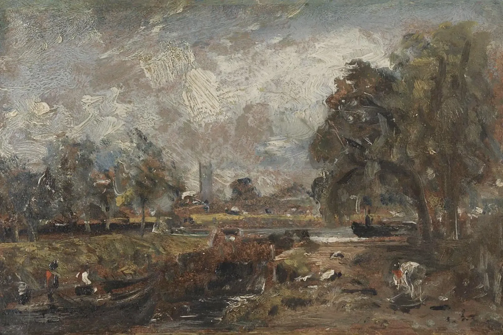 John Constable pellicola backlit da Brooke