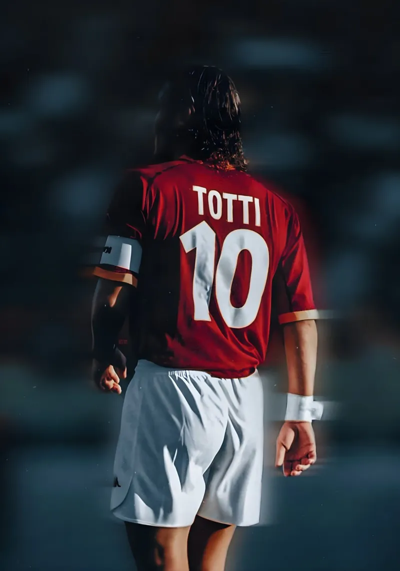 Francesco Totti carta hahnemühle da Low poly art