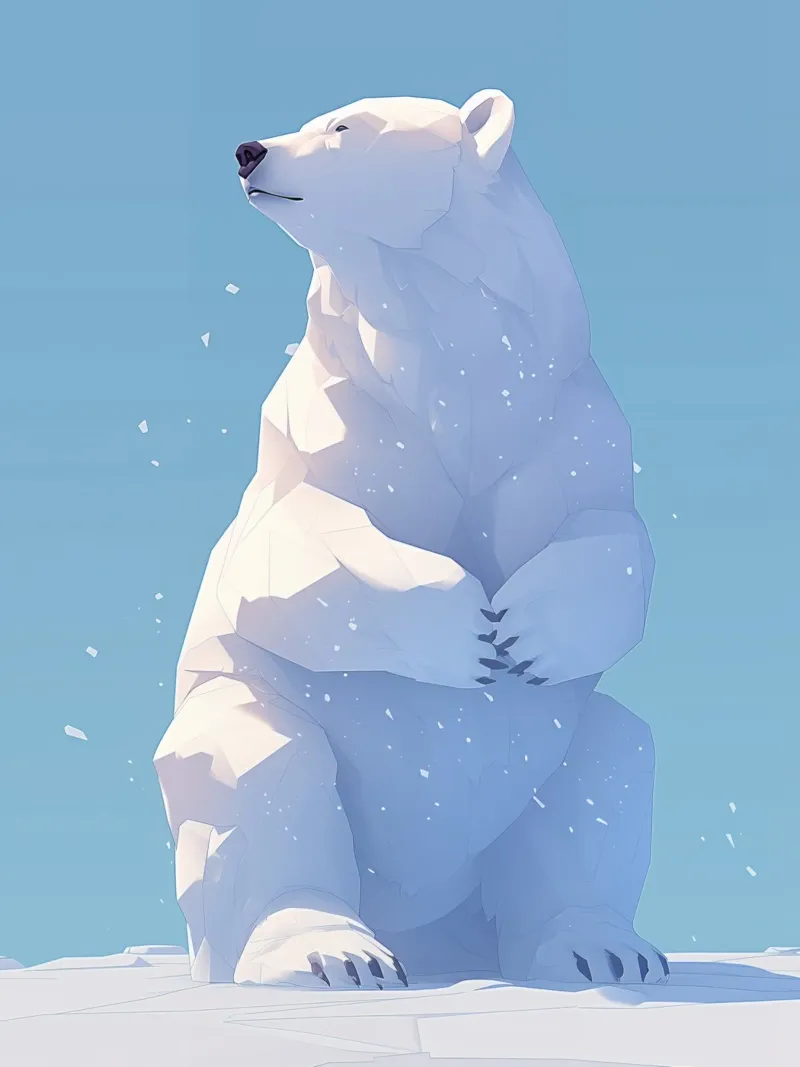 Orso polare pellicola backlit da LaylaOzFun