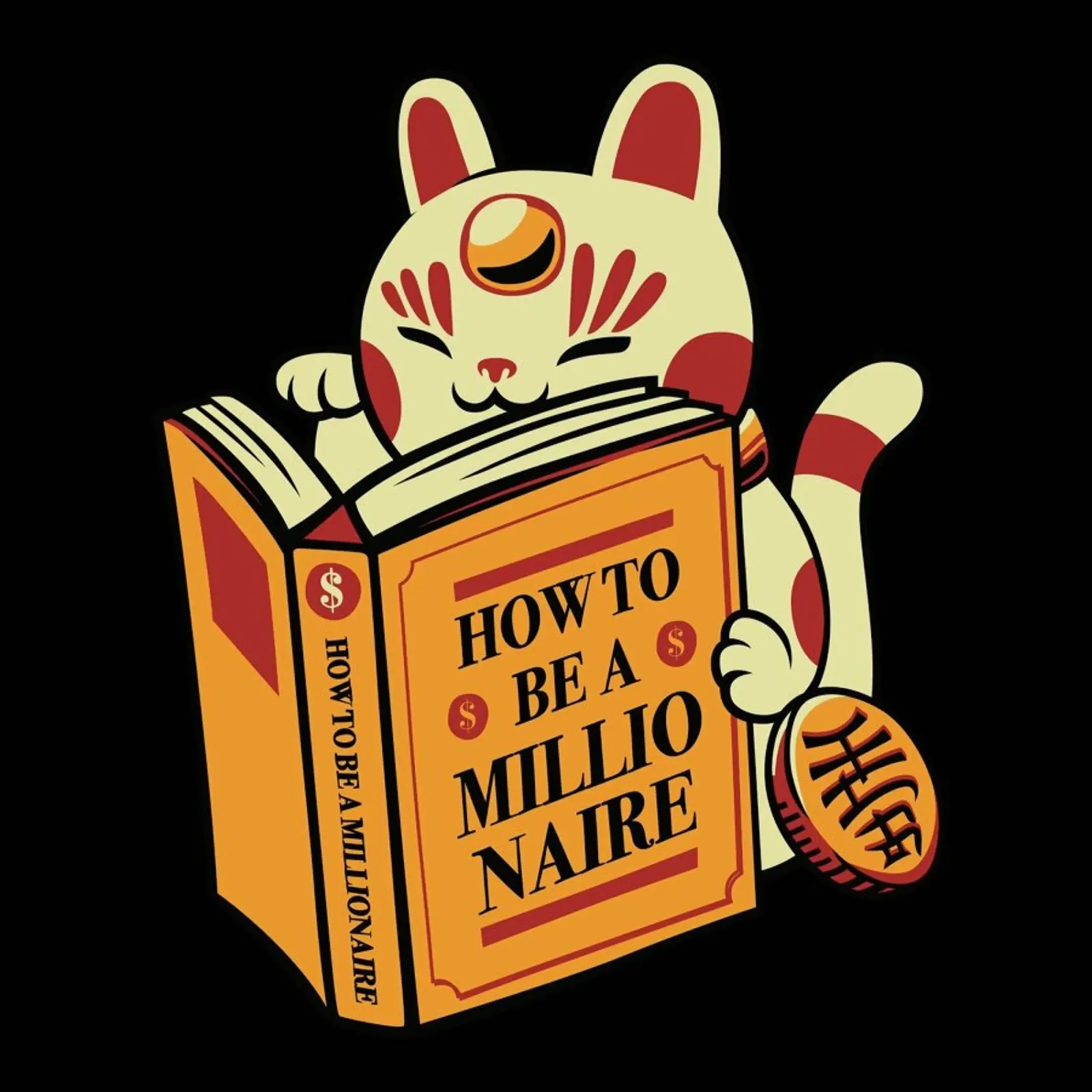 Maneki Neko How To Be A Millionaire pellicola backlit da Tobe Fonseca