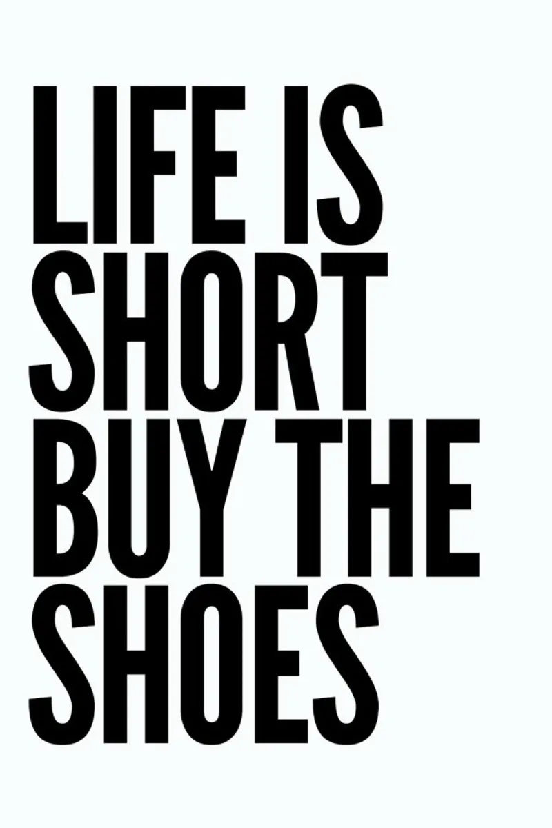 shoes poster met aluminium frame van Mottos by Sinan Saydik