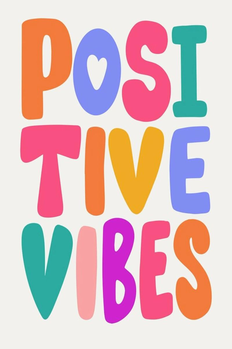 Positive Vibes poster by Pure