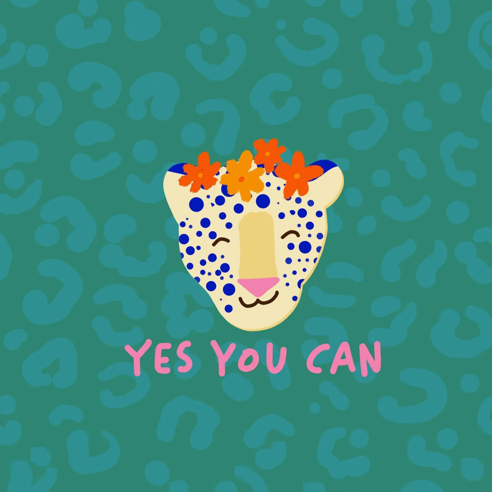 Yes you can, Leopard 2 carta hahnemühle da Julia Reyelt