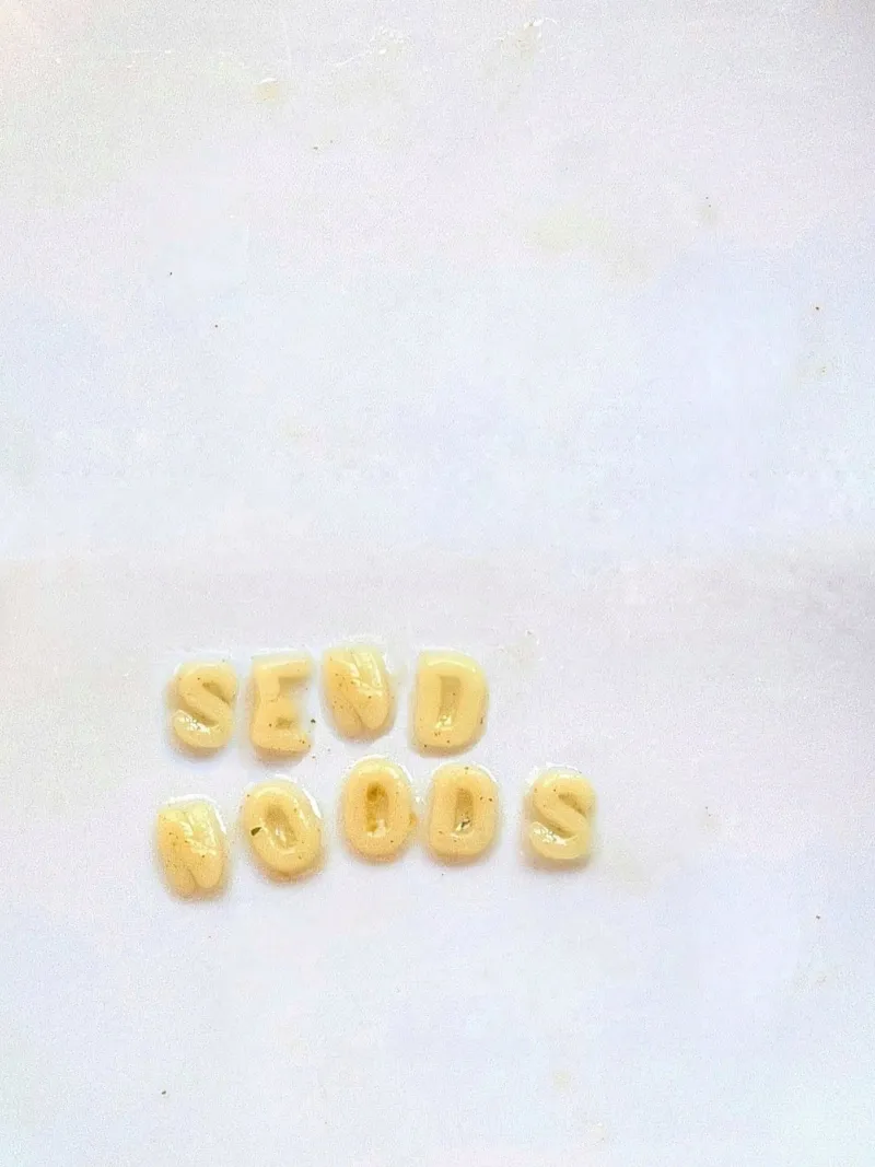 Instant Gratification: "Send Noods" (Alphabet Soup Edition!) plexiglass da FruityNoodly