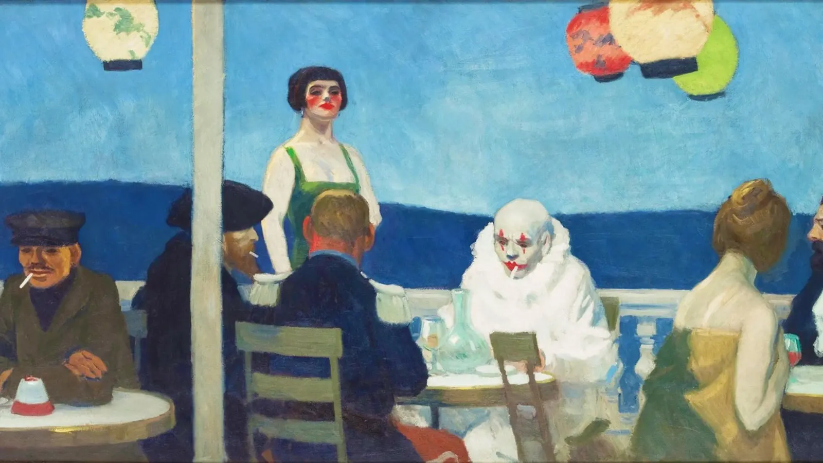 Soir Bleu di Edward Hopper (1914) carta hahnemühle da Classic Art Prints