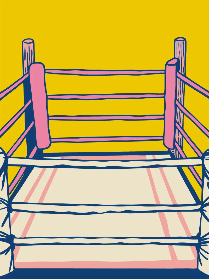 Ring da pugilato poster da SPORTS ONLY