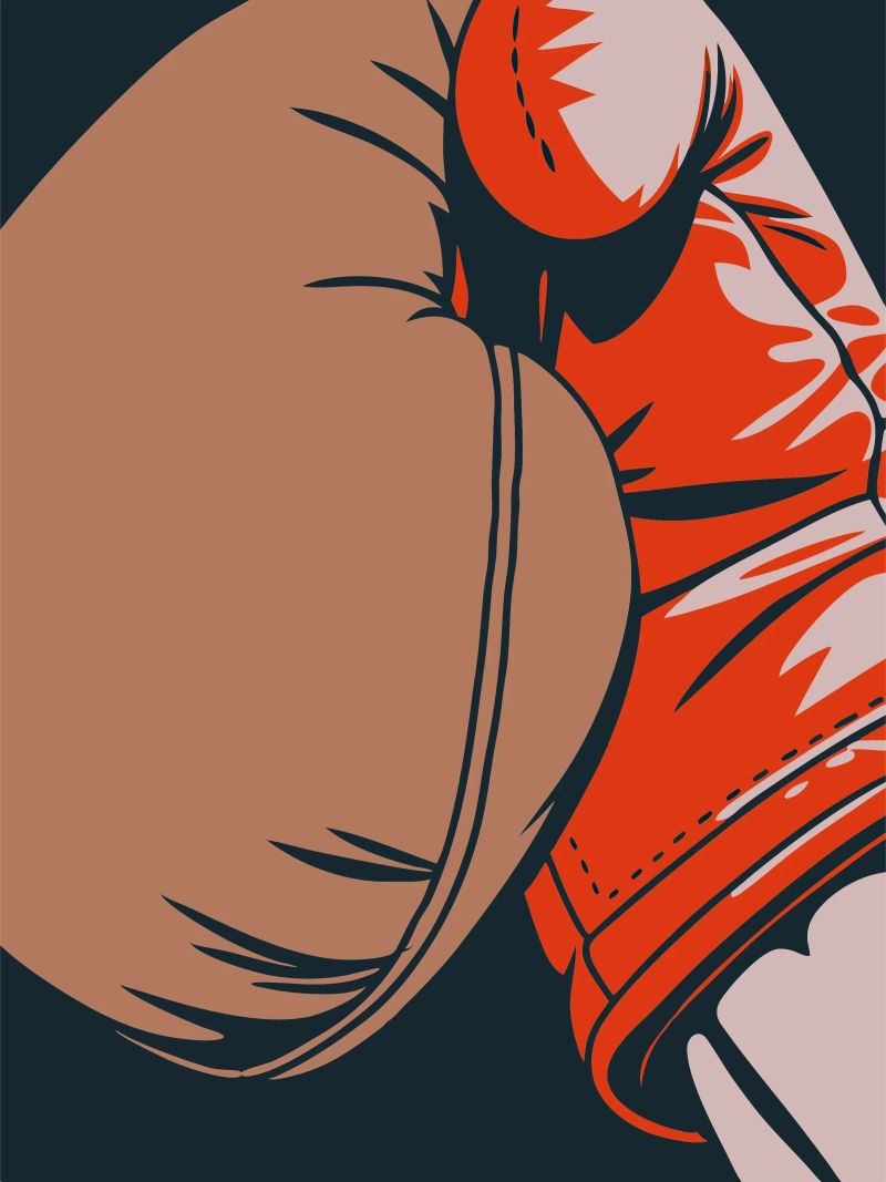 Boxhandschuhe Poster von SPORTS ONLY