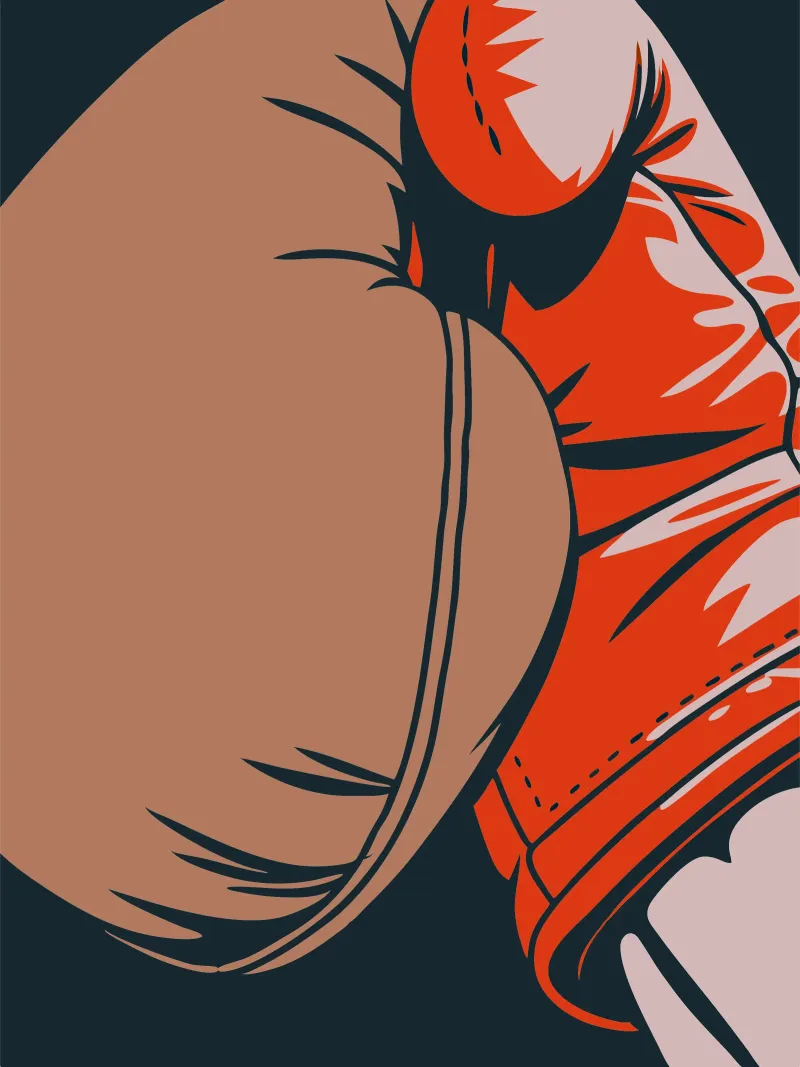 Boxing gloves poster by SPORTS ONLY