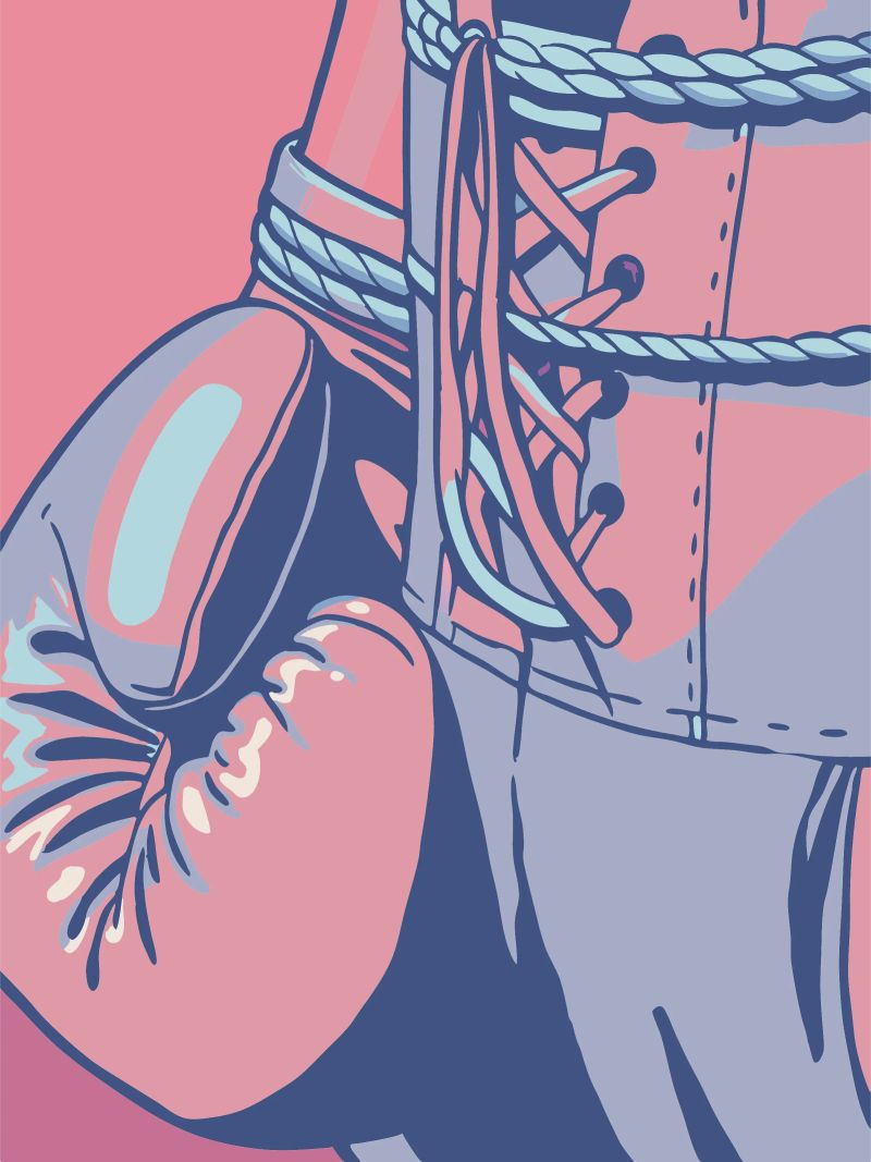 Boxhandschuhe Poster von SPORTS ONLY