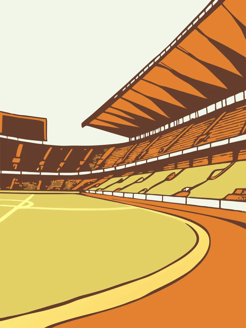 Stadio di calcio pellicola backlit da SPORTS ONLY