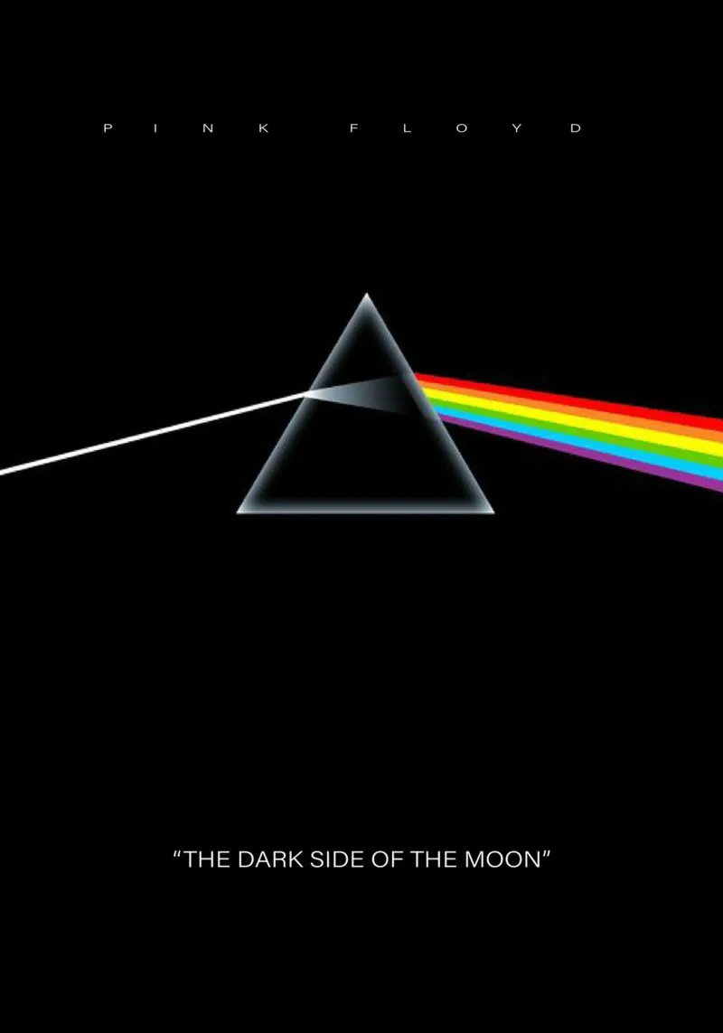 The Dark Side of the Moon pellicola backlit da Attaboy Dsgn