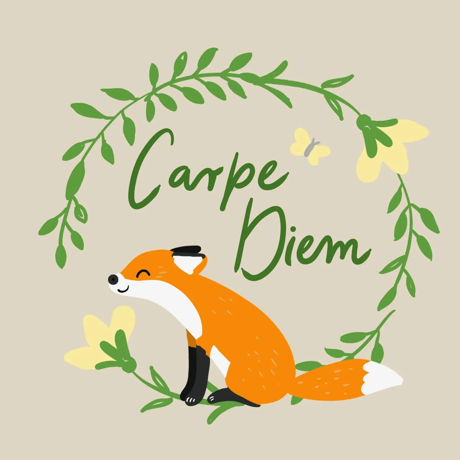 Volpe Carpe Diem carta hahnemühle da Julia Reyelt