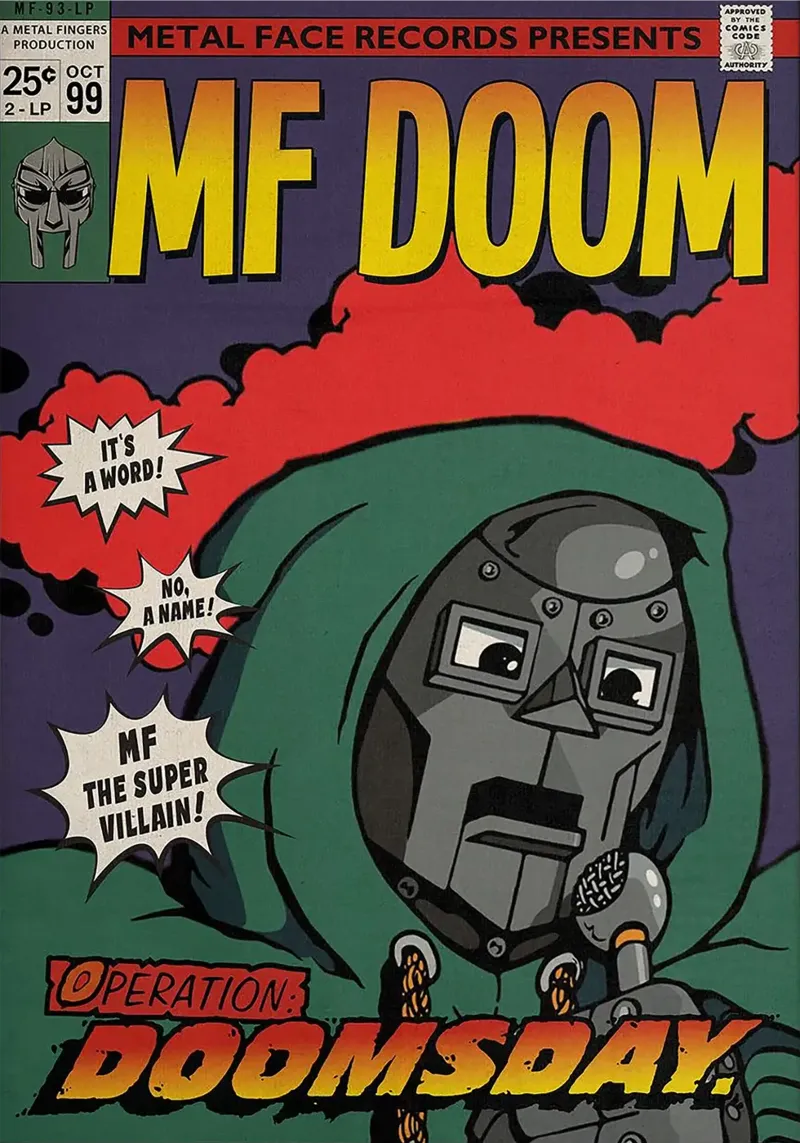 Operation Doomsday – MF DOOM plexiglass da Attaboy Dsgn