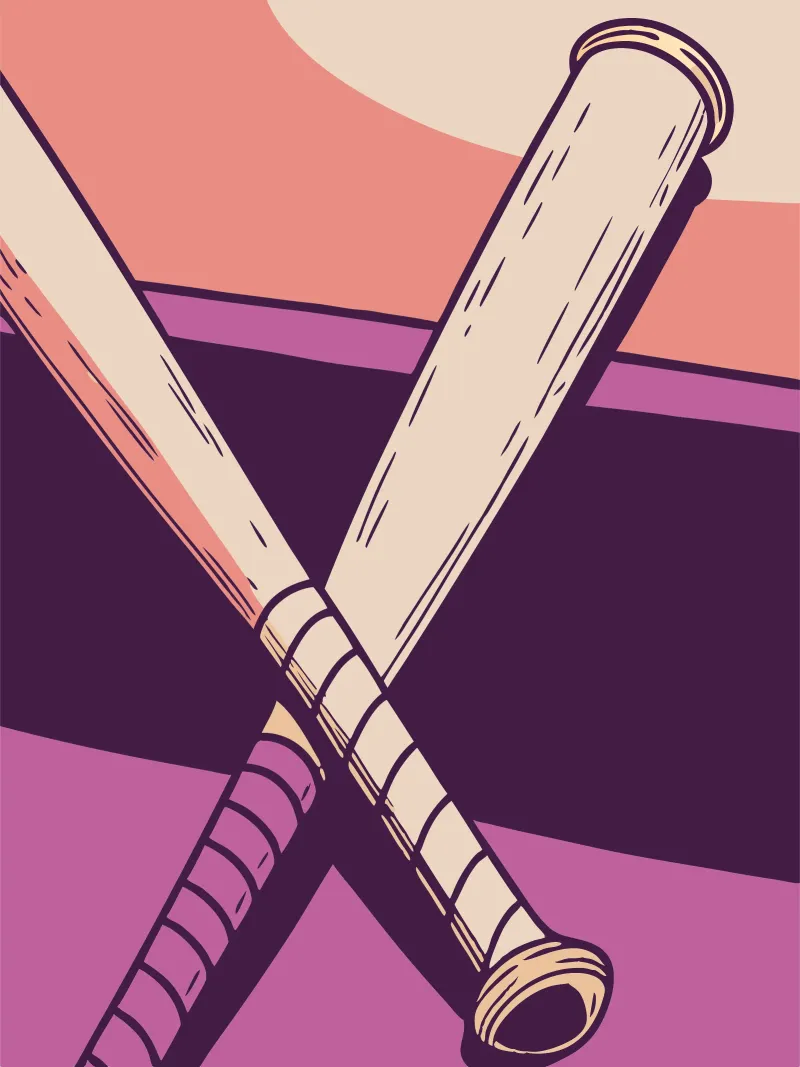 Baseball Bats hahnemühle by SPORTS ONLY