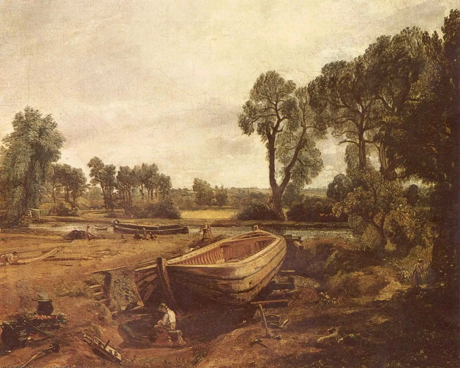 John Constable Kunst Hahnemühle von Brooke