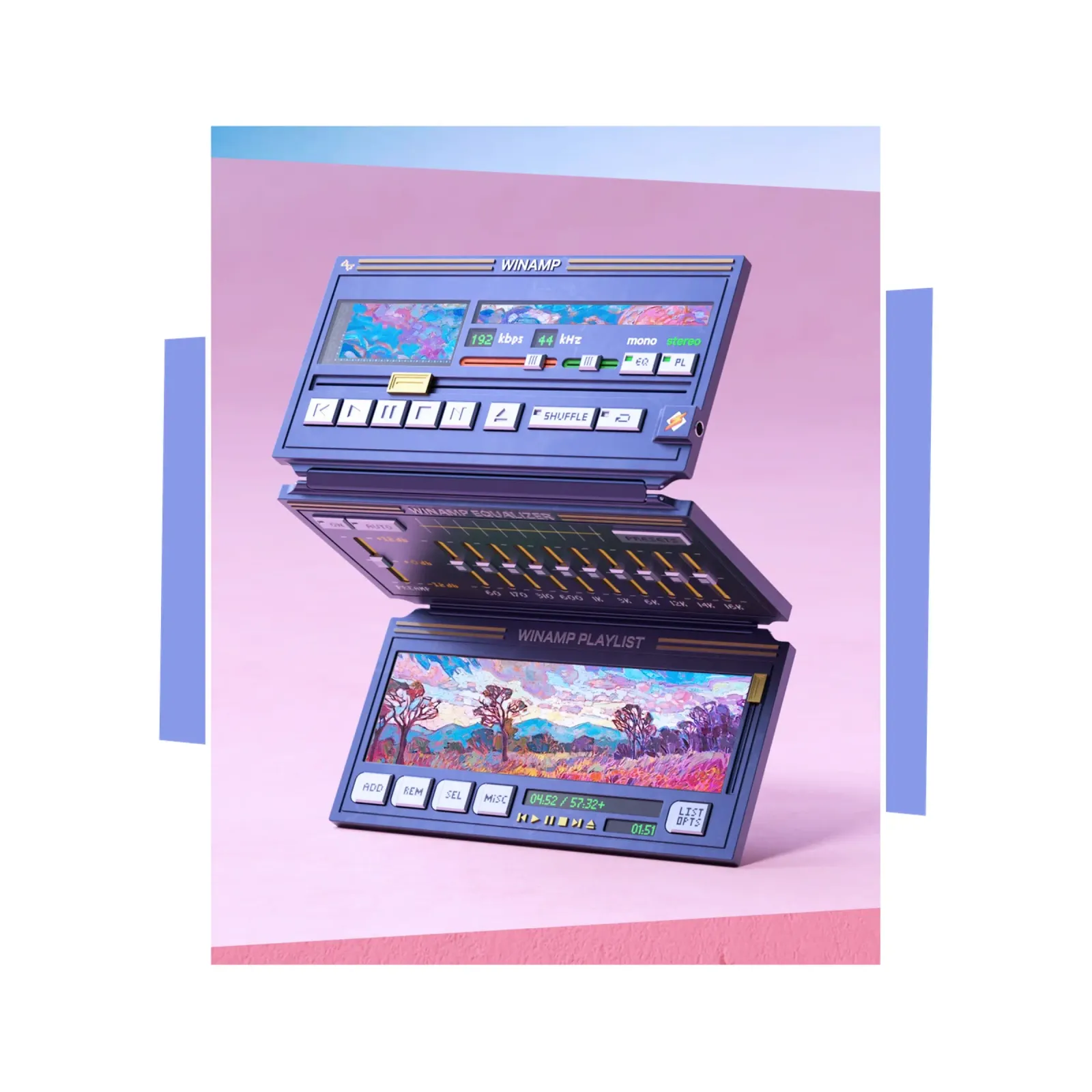 Winamp pellicola backlit da fortrart