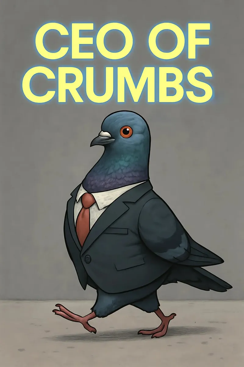 Funny Pigeon Meme poster by Funny Humor Art