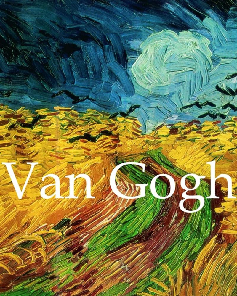 Van Gogh (Mega Quadrat) Poster von Marsha