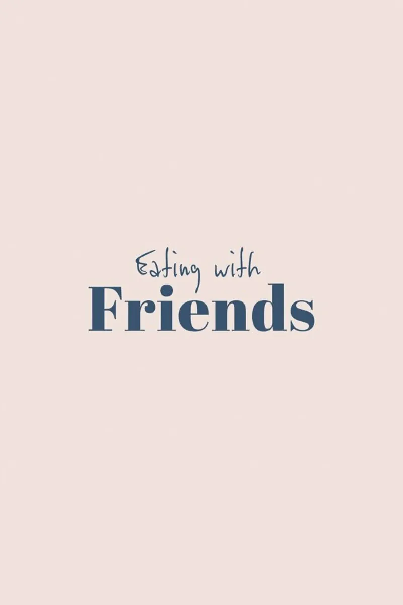 Eating with Friends canvas by Ayleen
