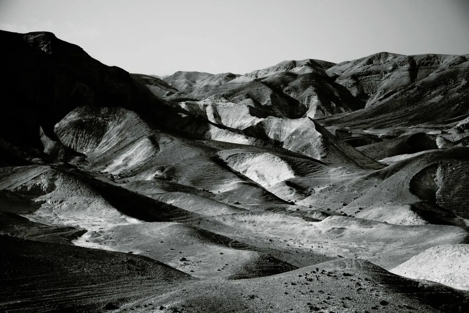 Mountains Of The Judean Desert 4 pellicola backlit da Tal Paz-Fridman