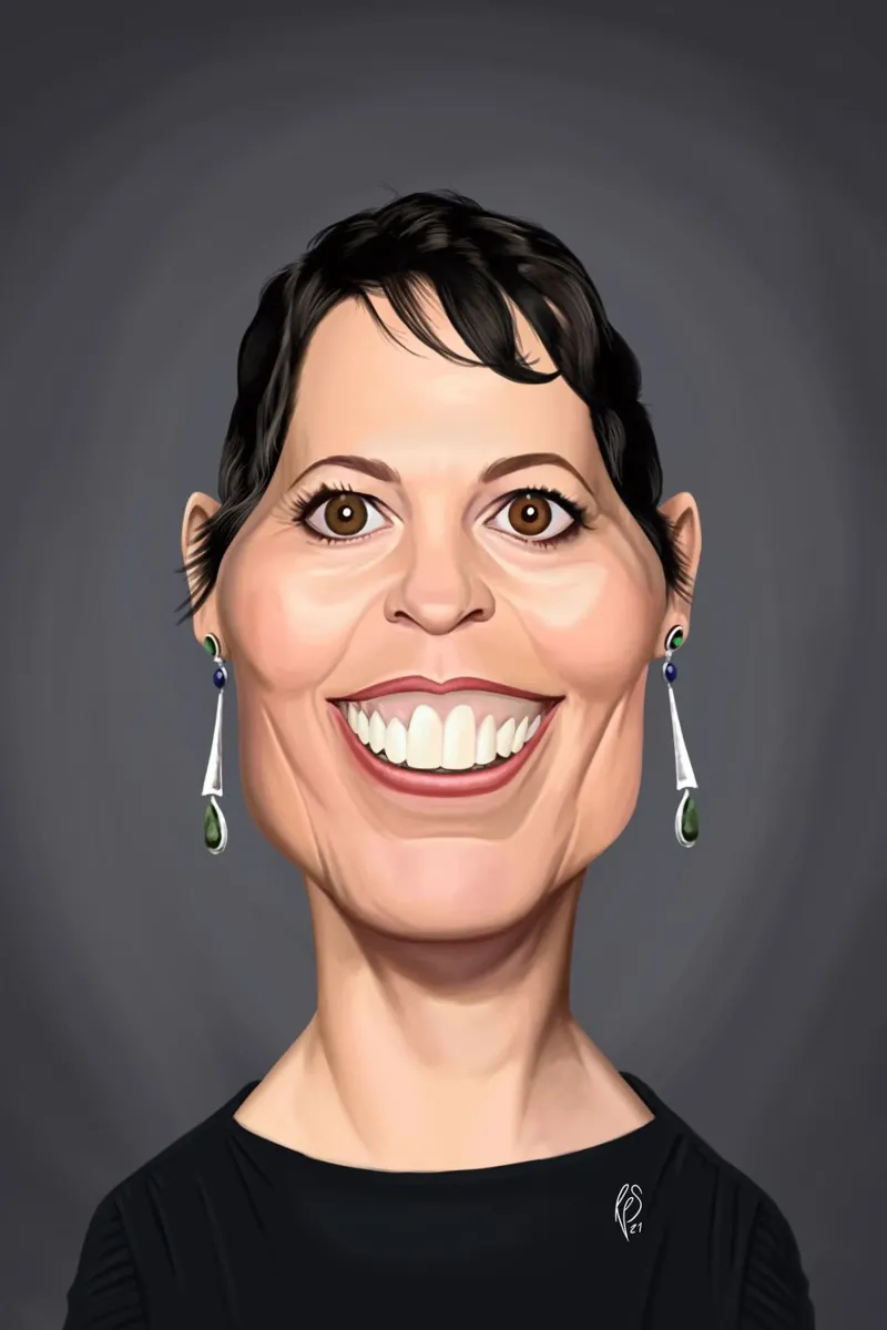 Olivia Coleman carta hahnemühle da Rob Art | Illustration