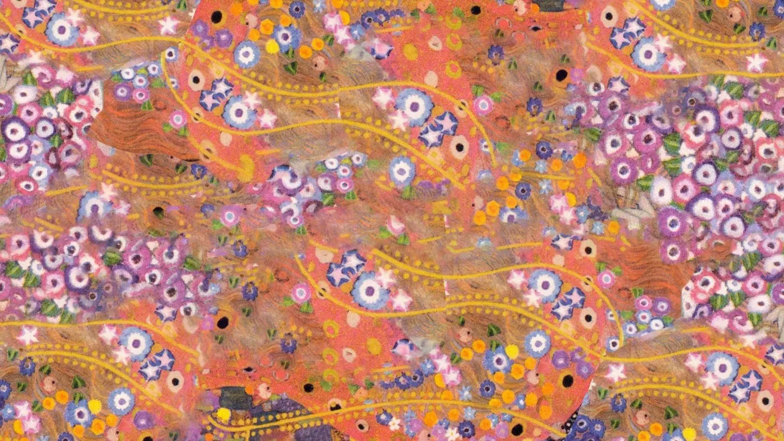 I "Serpenti d'acqua II" di Klimt - Modelli acquatici simbolisti poster con telaio in legno da NorwesClub