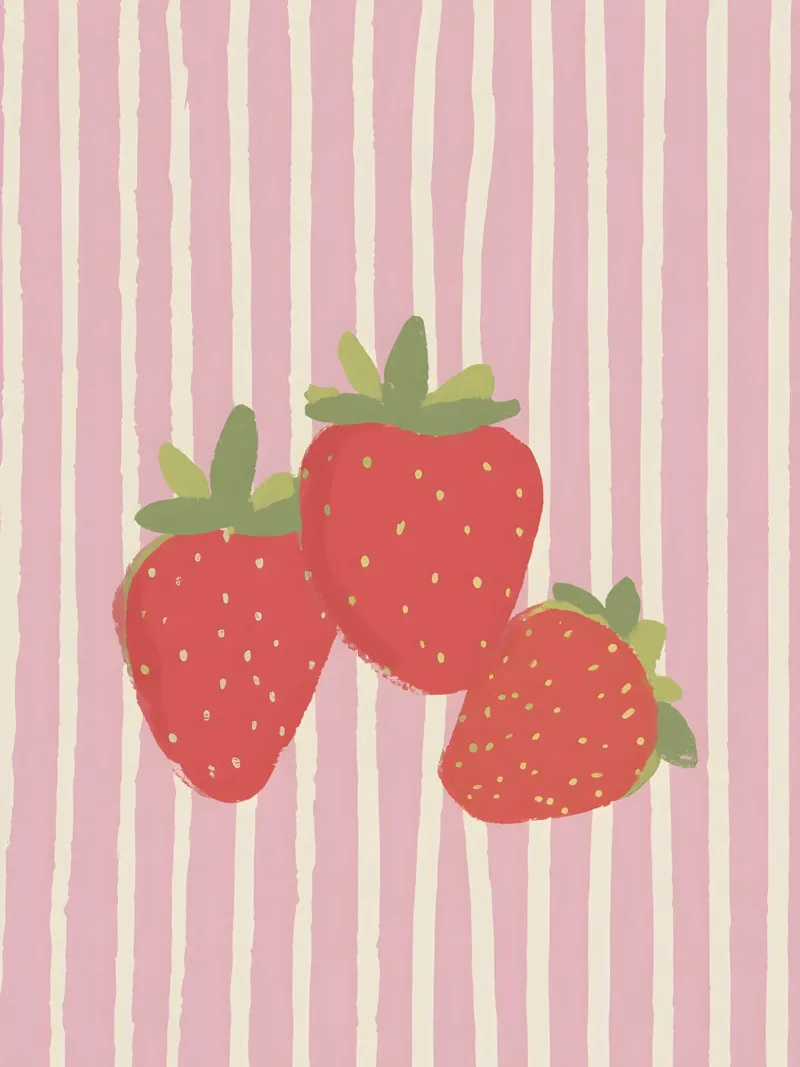 The Strawberries pellicola backlit da Gypsy Galleria