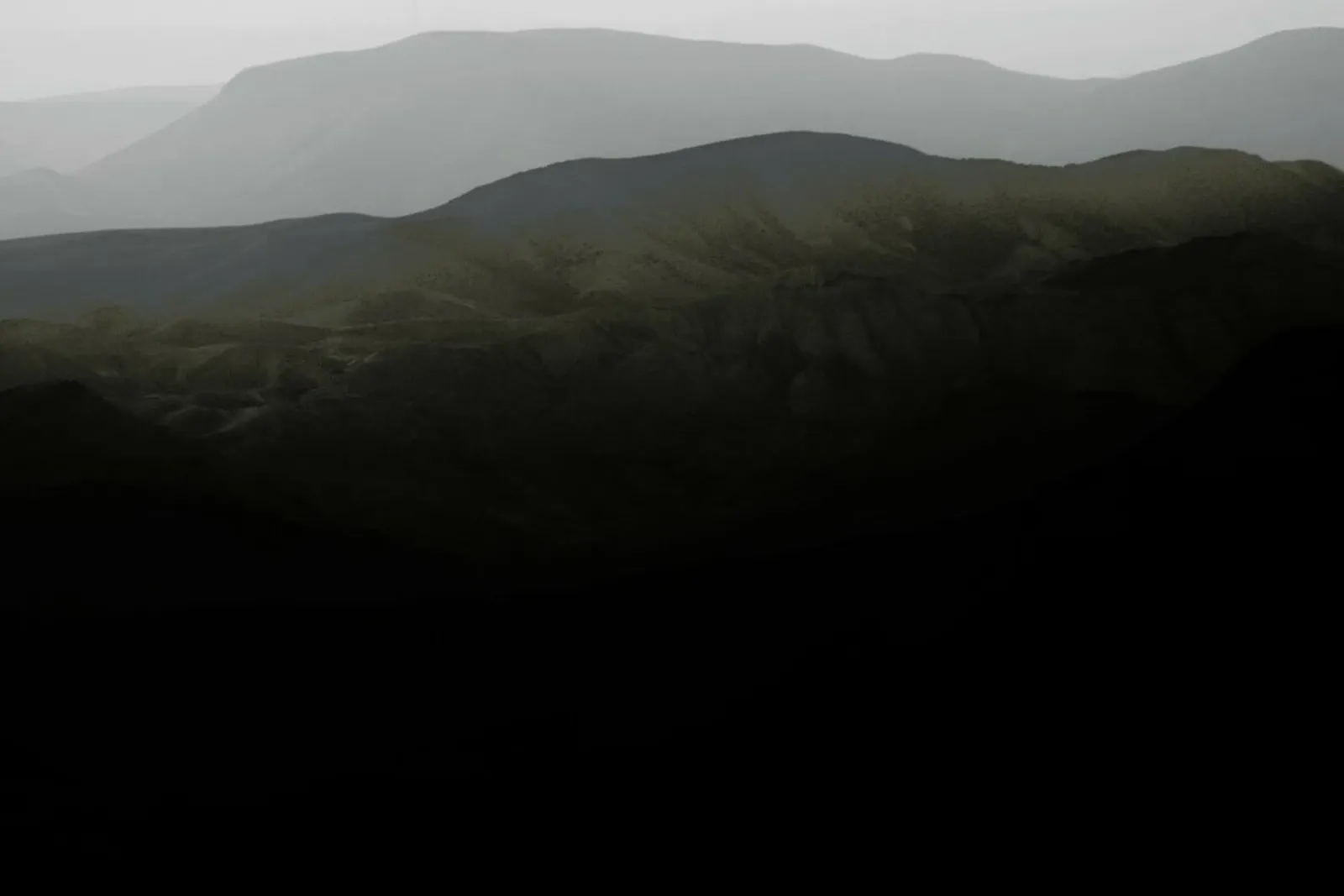Mountains Of The Judean Desert 8 pellicola backlit da Tal Paz-Fridman
