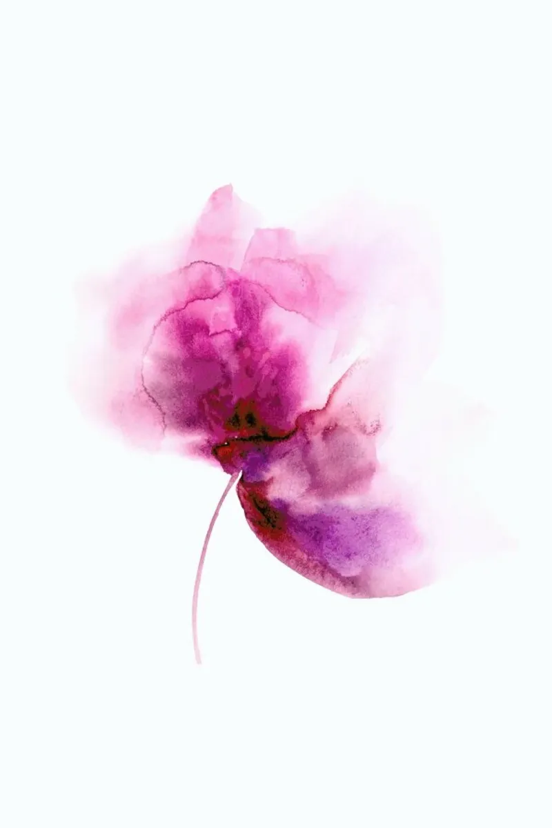 Ink Flower pellicola backlit da Flora & Fauna